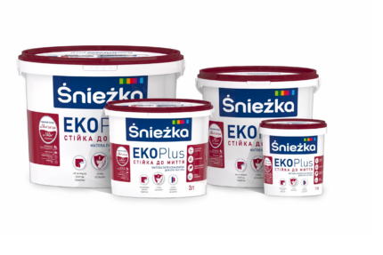 Фарба латексна Śnieżka Eko Plus біла 3 л