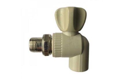 Кран радіаторний кутовий PPR ф25x3/4 22015