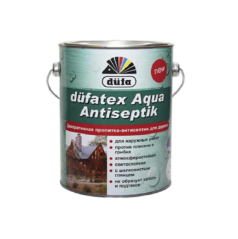 2863 Просочення для дерева антисептик береза/біле Dufatex Aqua (2,5л) - Зображення 1