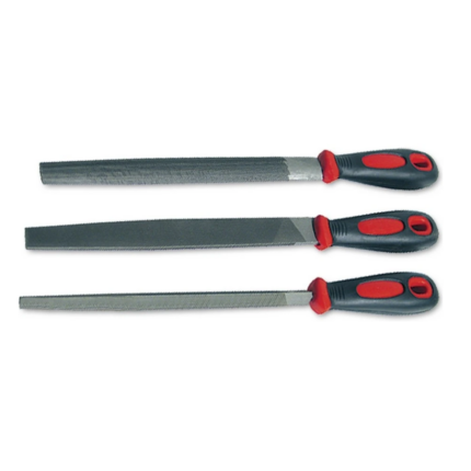 Набір напильників слюсарних, 200мм, 3шт 42-320