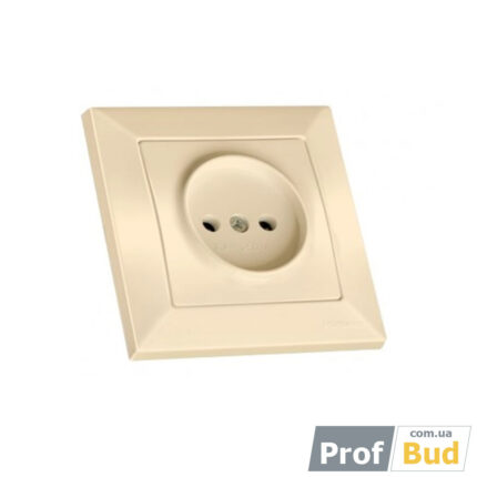 Розетка б/з, 16А, CANDELA, Mutlusan, крем 46-91-50