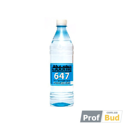 Розчинник 647 БП БАЛАНС 0,8 л (530гр)