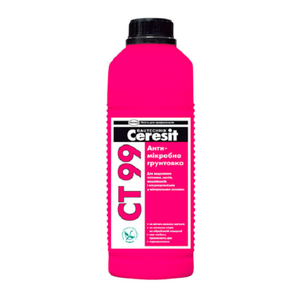 Грунтовка з антимікробною добавкою Ceresit СТ-99 1 л