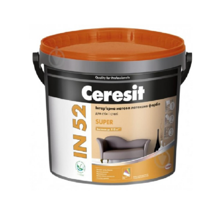 Фарба акрилова IN 52, SUPER, 10л