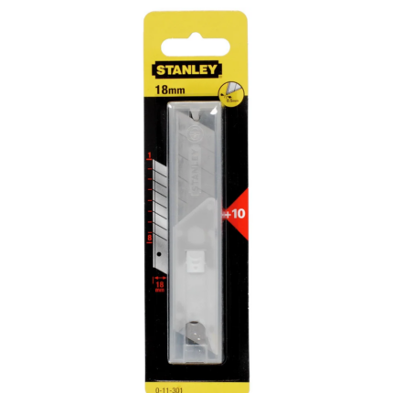 Лезо для ножа 18мм 10шт STANLEY 13-799