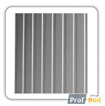 Профнастил Т-10 (0,4мм) RAL 9006 (1,2*1,5м)