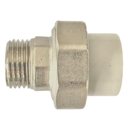 Муфта розбірна зовнішнє різьблення PPR ф20х1/2 13001