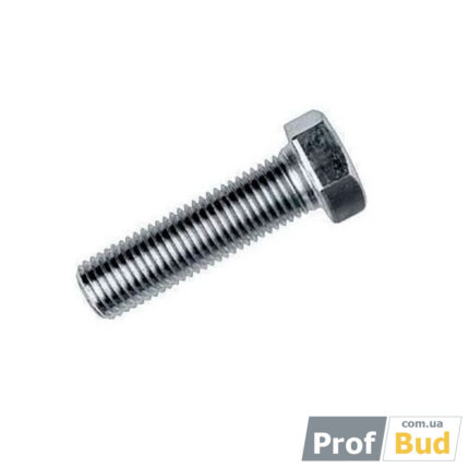 Болт шестигранна головка DIN 933 цинк 10х160