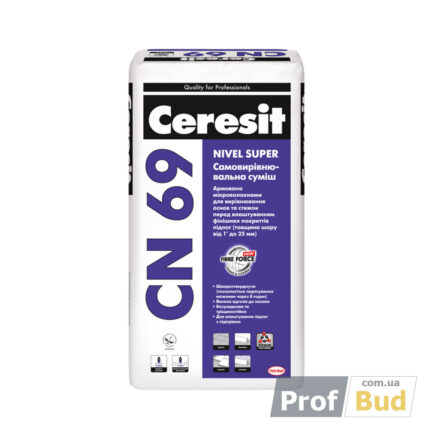 CN 69 суміш, що самовирівнюється, 25 кг