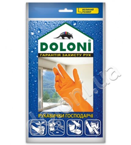 Рукавички Doloni господарські латексні (4546), розмір L