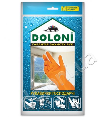 Рукавички Doloni господарські латексні (4545), розмір M