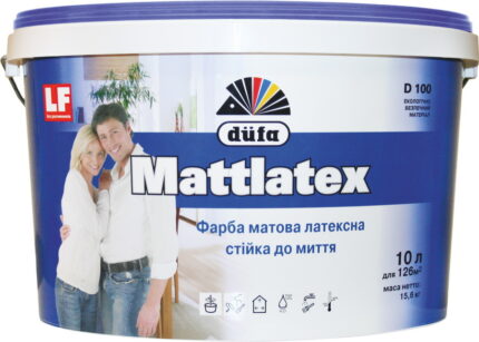 Фарба латексна Dufa Mattlatex D100, 5 л