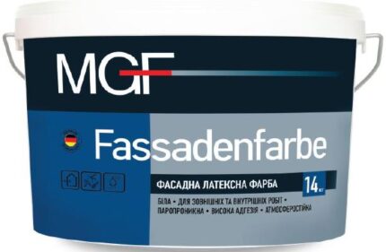 Фарба латексна MGF Fassadenfarbe М90, 14 кг