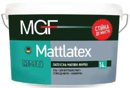 Фарба латексна MGF Mattlatex М100, 3.5 кг