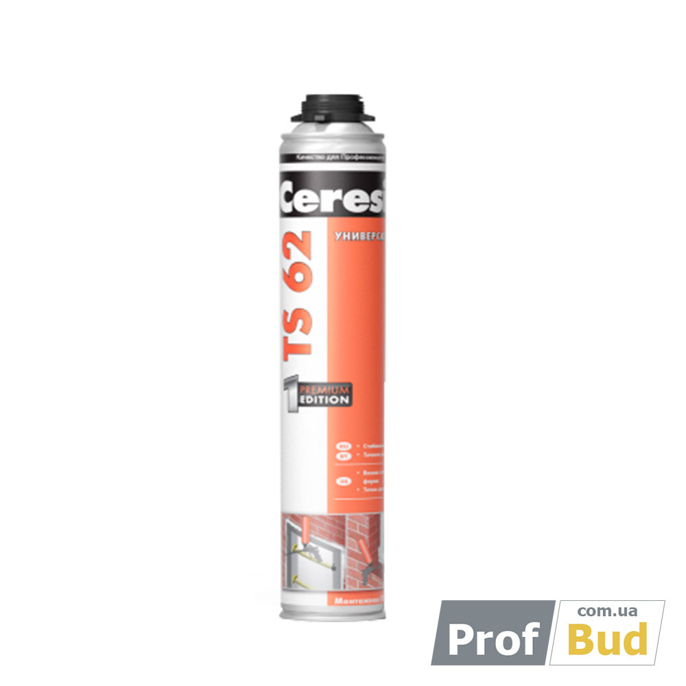 pena-ts-62 Піна монтажна Ceresit профі TS62, 750мл - Зображення 1