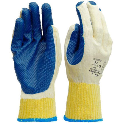 4502 Рукавички 'Doloni' латекс розмір 10 синій