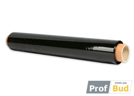 Плівка будівельна (чорна) 120мкм, рукав 1500мм НА МЕТР