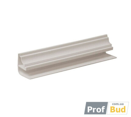 Кут ПВХ стельовий білий 0,08 * 6м