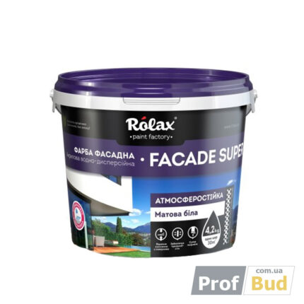 Фарба Ролакс ВД Фасад (5л-7кг)
