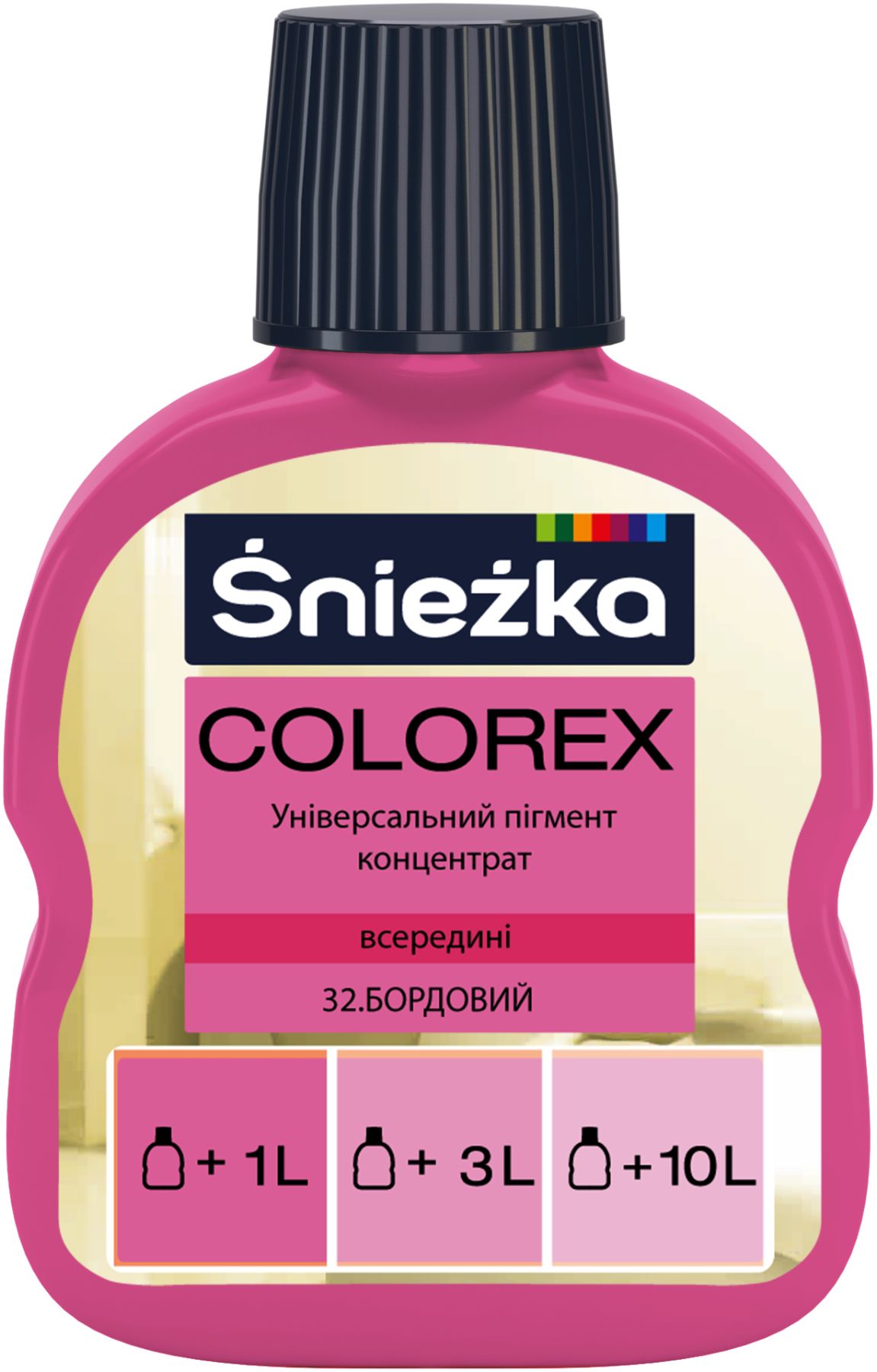 sniezka-colorex-32 Пігмент Colorex №32 бордовий, 100 мл - Зображення 1