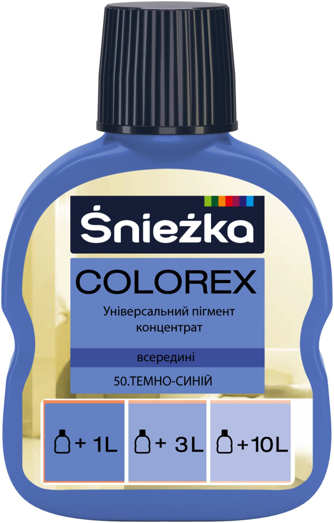 sniezka-colorex-50 Пігмент Colorex №50 темно-синій, 100 мл - Зображення 1