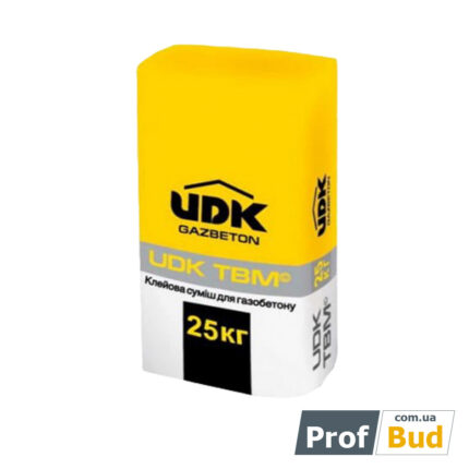 Клей для газобетону UDK, 25 кг